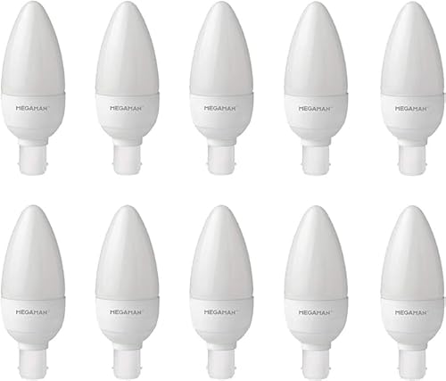 Megaman MM21147 LED EEK F (A - G) E14 Kerzenform 5.3W = 40W Warmweiß (Ø x L) 35mm x 97mm 1St. von MEGAMAN