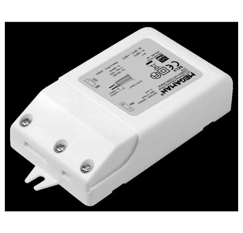 Megaman Megaman Puck LED-Treiber Konstantstrom 21 W 350 mA 30 - 60 V dimmbar LED Trafo von Megaman