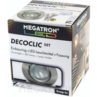 Megatron LED-Einbauspot Set 2800K dim eb MT75404 von Megaman