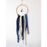 Handgemachter Blauer Traumfänger Wanddeko & Glasperle von MeganRt