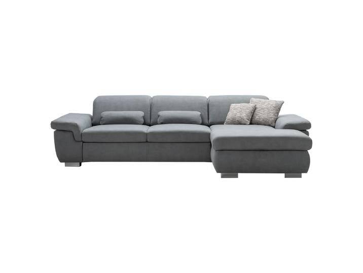 Megapol Express MP-IN17041 Ecksofa in grauem Stoff weitere Farben wählbar mit verstellbarer Sitztiefe weitere Funktionen sowie Fußvarianten wählbar Megapol Express MP-IN17041 Ecksofa in grauem Stoff weitere Farben wählbar mit verstellbarer Sitztiefe weitere Funktionen sowie Fußvarianten wählbar von Megapol