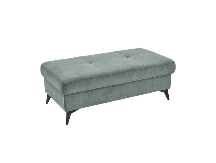 Megapol MP-IN24022 rechteckiger XXL-Hocker wahlweise mit Stauraum in grauem Stoff mit wählbarer Sitzqualität sowie Fußausführung Megapol MP-IN24022 rechteckiger XXL-Hocker wahlweise mit Stauraum in grauem Stoff mit wählbarer Sitzqualität sowie Fußausführung von Megapol