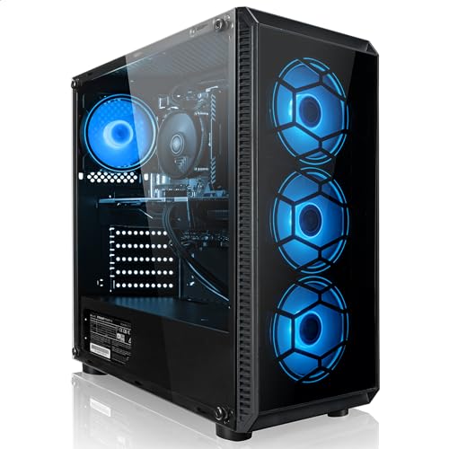 Megaport Gaming PC Intel Core i5-11400F 6X 2.60GHz • Windows 11 • Nvidia GeForce GTX1650 4GB • 16GB 3200MHz RAM DDR4 • 500GB M.2 SSD • WLAN • Gamer PC • Gamer pc Computer Gaming rechner von Megaport