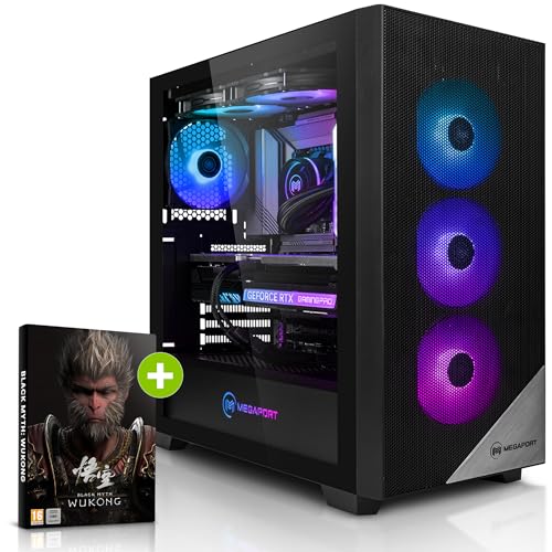 Megaport Gaming PC Cyberhawk Intel Core i7-14700KF 20-Kern bis 5.60GHz Turbo • Windows 11 • Nvidia GeForce RTX 4070 TI SUPER 16GB • 32GB 6000 MHz DDR5 • 1TB M.2 SSD • Gamer pc Computer Gaming von Megaport