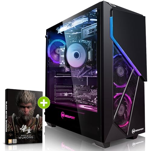 Megaport Gaming PC Intel Core i5-13400F 10 Kern (6+4) 2,50GHz - 4,60GHz • Windows 11 • Nvidia GeForce RTX4070Ti 12GB • 32GB 3200 MHz DDR4 • 1TB M.2 SSD • Gamer pc Computer Gaming rechner von Megaport