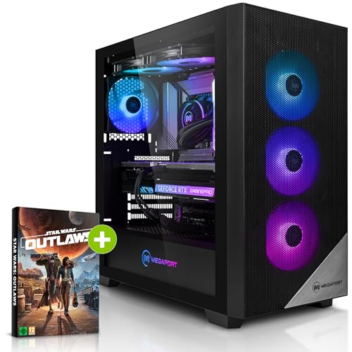 Megaport High End Gaming PC Intel Core i9-12900F 16-Kern bis 5,10GHz Turbo • Windows 11 • Nvidia GeForce RTX4080 Super • 32GB DDR4 • 2TB M.2 SSD • Wasserkühlung• WLAN •gamer pc computer gaming rechner von Megaport