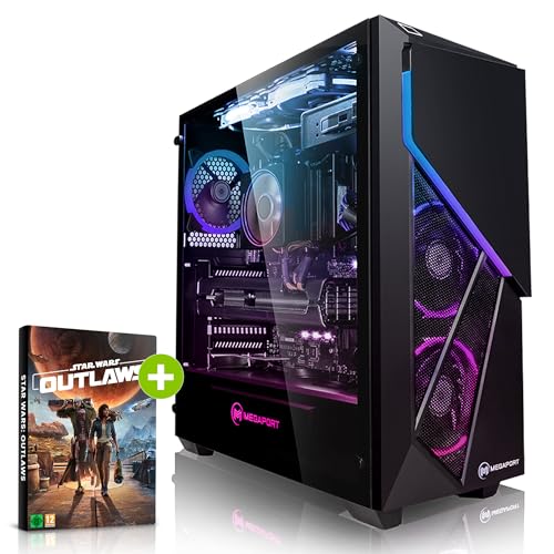 Megaport High End Gaming PC AMD Ryzen 5 7500F 6X 3.70GHz • Windows 11 • Nvidia GeForce RTX4070 Ti SUPER 16GB • 32GB 6000MHz DDR5 • 1TB M.2 SSD • Gamer pc Computer Gaming von Megaport