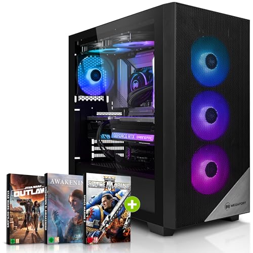 Megaport High End Gaming PC AMD Ryzen 7 7700 8X 3.80GHz • OHNE Betriebssystem • NVIDIA GeForce RTX 4080 SUPER 16GB • 32GB 6000MHz DDR5 • 1000GB M.2 SSD • WLAN • Gamer pc Computer Gaming rechner von Megaport