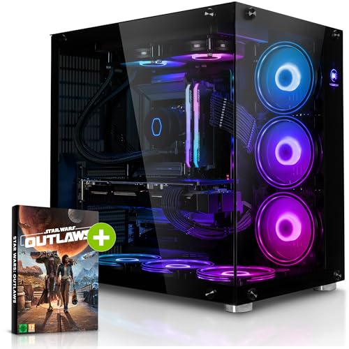 Megaport High End Gaming PC Intel Core i7-12700KF 12-Kern bis 4,90GHz Turbo • Windows 11 • Nvidia GeForce RTX4070Ti • 32GB DDR4 • 2TB M.2 SSD • Wasserkühlung • WLAN • Gamer pc Computer Gaming rechner von Megaport