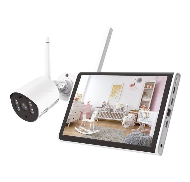 Megasat Überwachungskamera Megasat HS 260 Kameraset 3MP PVR Videoüberwachung Funk Überwachung von Megasat