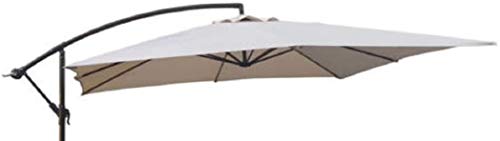 Megashopitalia Top Ersatzbezug für Sonnenschirm, quadratisch, 3 x 3 m, 8 Stangen aus Polyester, Beige Megashopitalia Top Ersatzbezug für Sonnenschirm, quadratisch, 3 x 3 m, 8 Stangen aus Polyester, Beige von Megashopitalia