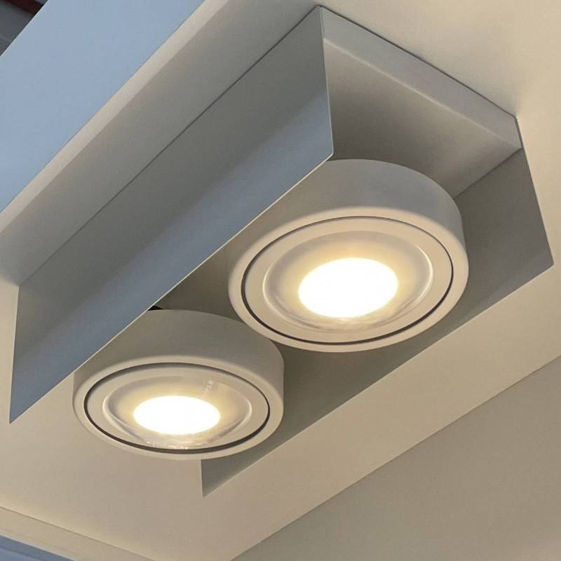 MEGATRON Cardano LED-Deckenspot 2-flammig weiß von Megatron