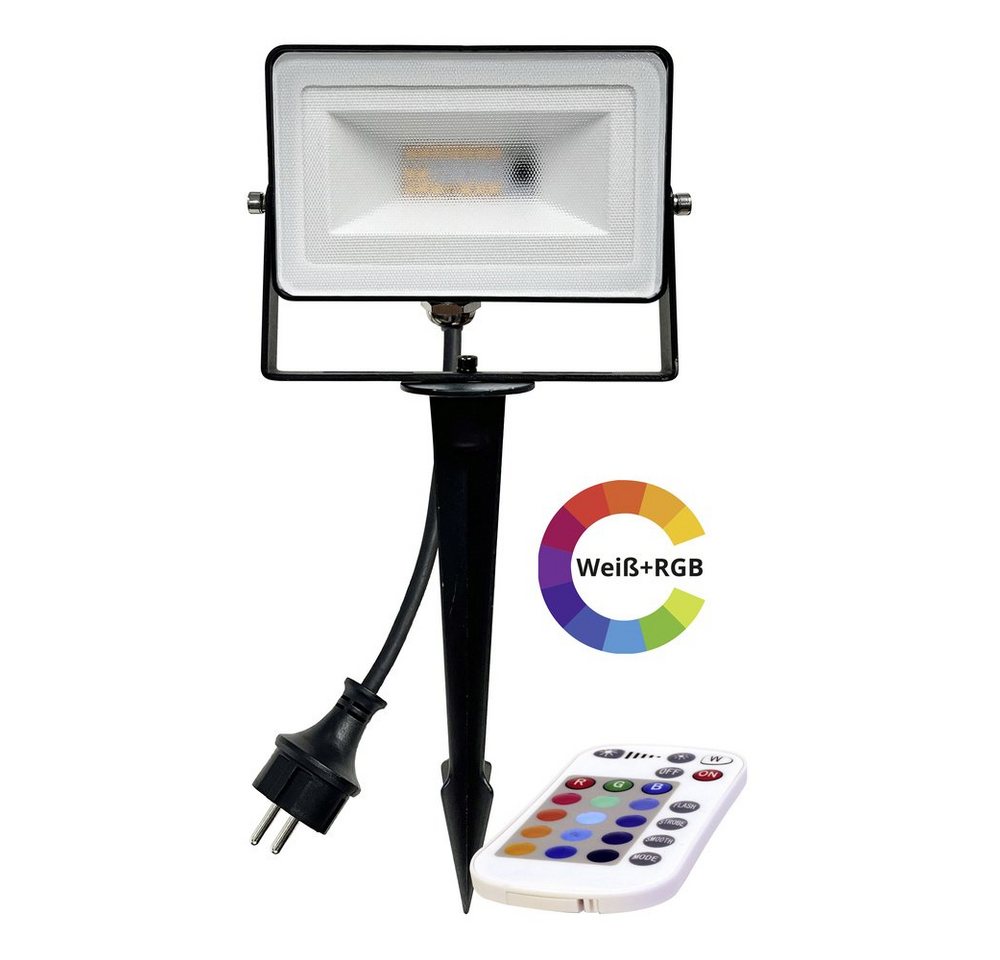 Megatron Gartenleuchte Megatron MT69071 LED-Gartenstrahler EEK: F (A - G) LED LED fest ein von Megatron