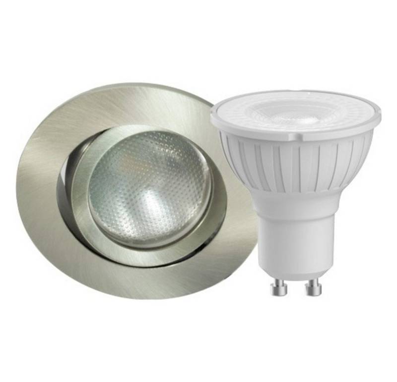 Megatron LED Flutlichtstrahler Megatron MT75413 MT75413 LED-Einbauleuchte Leuchtfarben: Weiß von Megatron
