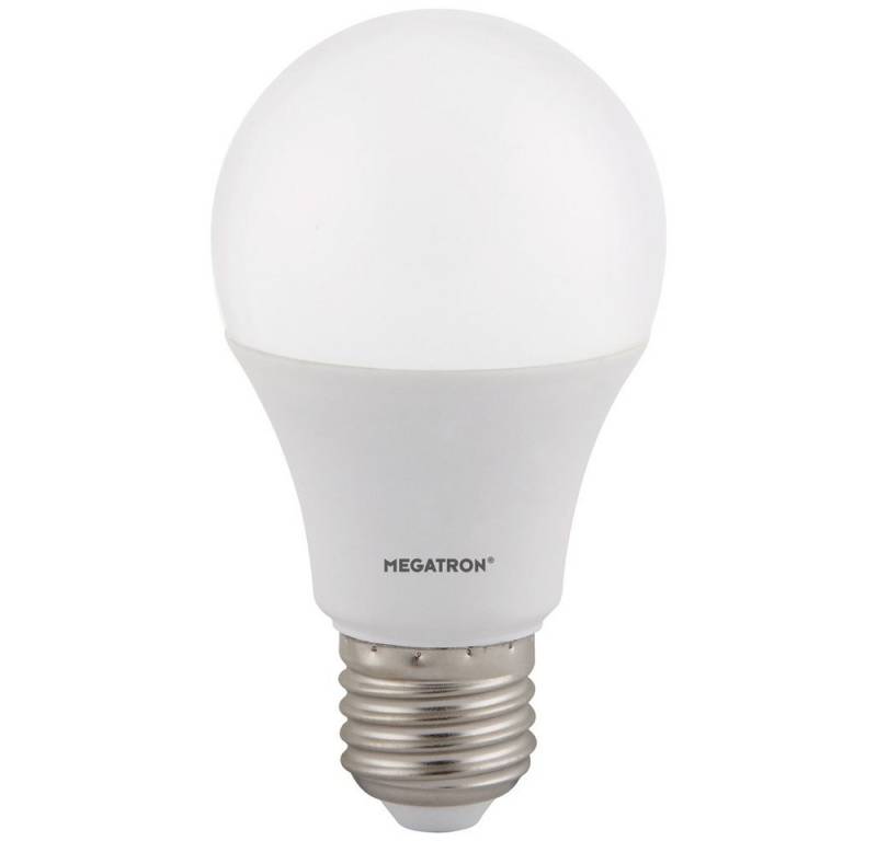 Megatron LED-Leuchtmittel Megatron MT65008 LED EEK F (A - G) E27 Glühlampenform 8.5 W Neutralwei von Megatron