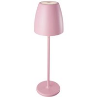 Megatron MT68054 TAVOLA Außentischleuchte 2W Warmweiß Pastell-Rosa von Megatron