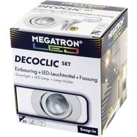 Megatron MT75401 Einbauleuchte LED GU10, GU5.3 6 W Weiß Megatron MT75401 Einbauleuchte LED GU10, GU5.3 6 W Weiß von Megatron