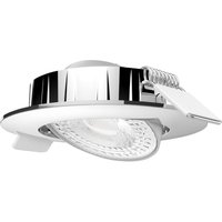 Megatron - MT76761 Slimo LED-Einbauleuchte led led fest eingebaut 6 w Silber von Megatron