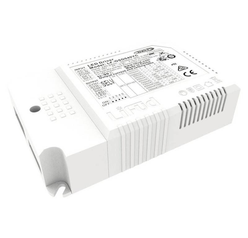 Megatron Megatron Dali LED-Treiber Konstantstrom 44 W 550 - 1050 mA 25 - 42 V LED Trafo von Megatron