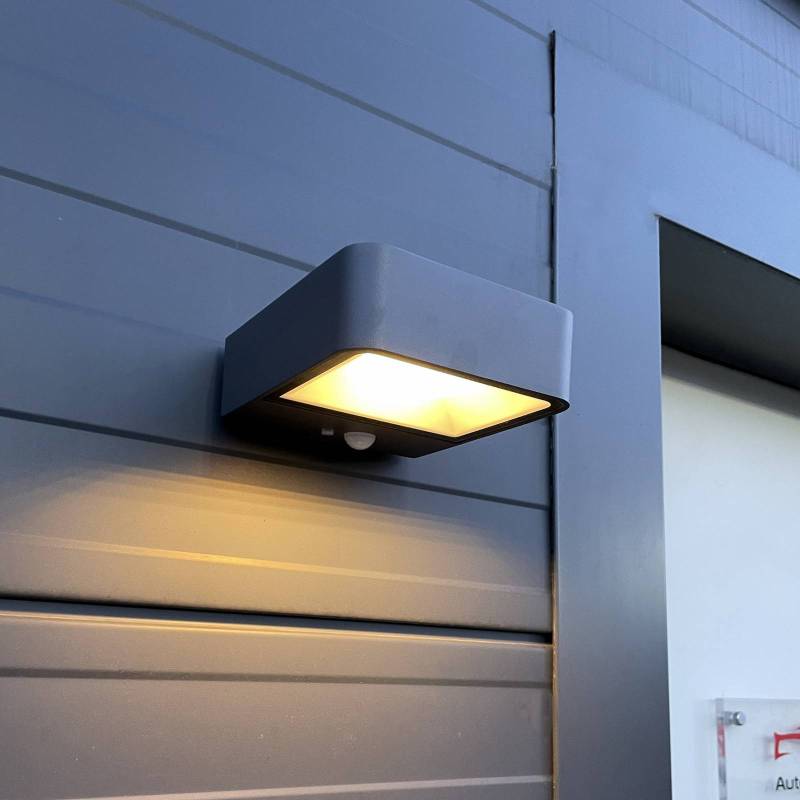 Megatron Wandia LED-Solarwandleuchte, Sensor von Megatron