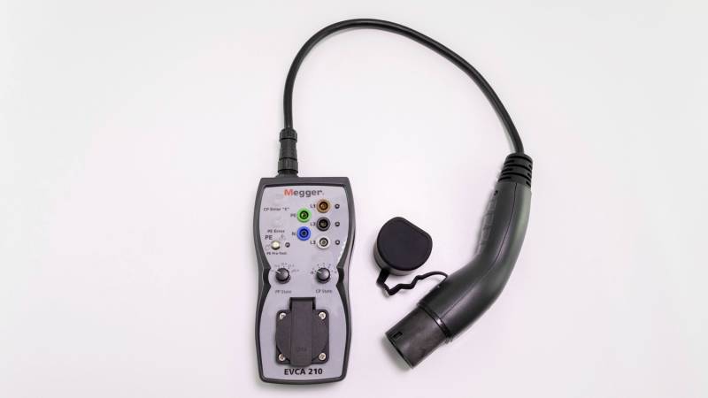 Megger EVCA210-CH Adapter Testgerät Prüfgerät Kabelmessgeräte-Zubehör Messgerät Megger EVCA210-CH Adapter Testgerät Prüfgerät Kabelmessgeräte-Zubehör Messgerät von Megger