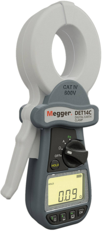 Megger Erdungsmesszange Det14 C Cat Iv 600 V Widerstandsmessgerät Siehe Text B-Ware von Megger