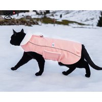 Anpassbare Softshell-Katzenjacke - Wasserdichter, Warmer Winter-Abenteuermantel Mit Polarfleece-Innenfutter Handgefertigt in Der Schweiz von MeggyTrails