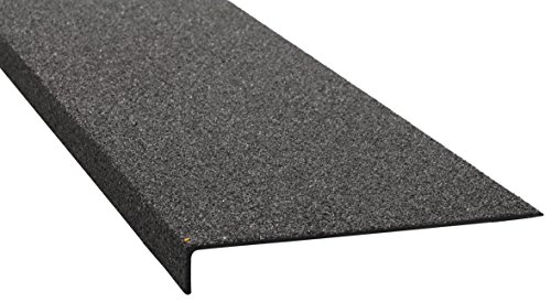 Antirutschkantenprofil GFK Medium schwarz 230x800x30mm von Mehlhose Antirutschprodukte