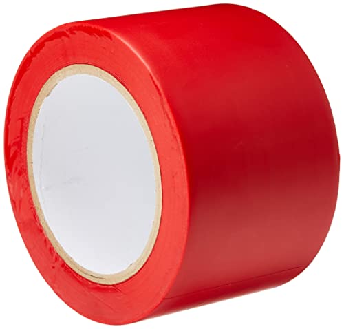 Bodenmarkierungsklebeband Standard rot 75mm x 33m von Mehlhose Antirutschprodukte