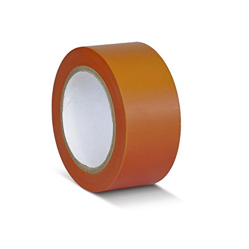 Bodenmarkierungsklebeband Standard orange 50mm x 33m von Mehlhose Antirutschprodukte
