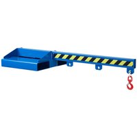 RR-Industrietechnik® Lastarm Typ RLA, Tiefe 1.500 mm, TK 1.050 5.000 kg, RAL 5010 enzianblau von RR-Industrietechnick