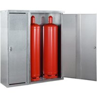 LaCont Gasflaschenschrank für Propangasflaschen, BxTxH 1320 x 400 x 1435 mm von LaCont