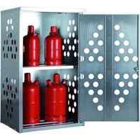 LaCont Gasflaschenschrank für Propangasflaschen, BxTxH 860 x 720 x 1435 mm von LaCont