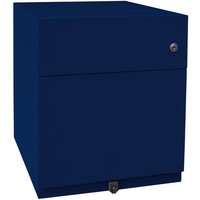 Rollcontainer Note™ mit Hängeregister und Schublade, HxBxT 495 x 420 x 565 mm, oxfordblau von Bisley