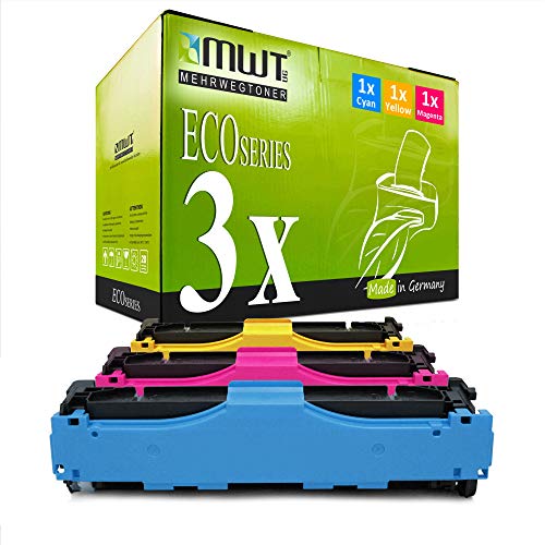 3X MWT Toner für Canon I-Sensys MF 724 726 728 729 8330 8340 8350 8360 8380 8540 8550 8580 wie 718 CRG-718 Color von Mehrwegtoner