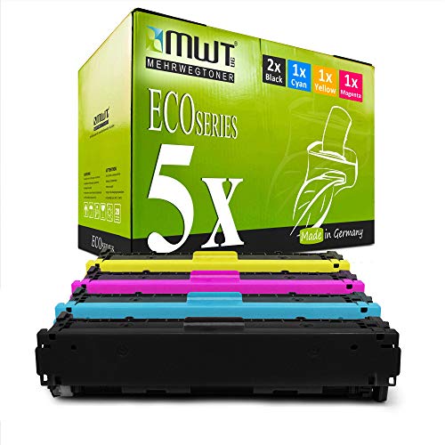 5X MWT Toner für Canon I-Sensys MF 623 624 628 8230 8280 Cw cw Cn cn ersetzt 731 von Mehrwegtoner