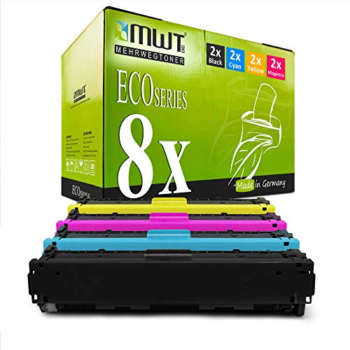 8X MWT Toner kompatibel für Canon I-Sensys MF 623 624 628 8230 8280 Cw cw cn Cn ersetzt 731 von Mehrwegtoner