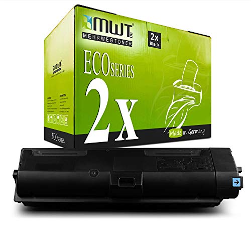 2X MWT Drucker Patronen für Kyocera ECOSYS M2135dn M2635dnw P2235dw P2235dn M2735dw ersetzt TK-1150 TK1150 Schwarz von Mehrwegtoner