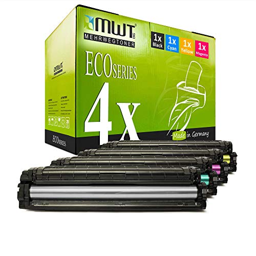 4X MWT Toner CLP 680 und CLX 6260 kompatibel für Samsung ersetzt CLT-506 Spar Set von Mehrwegtoner