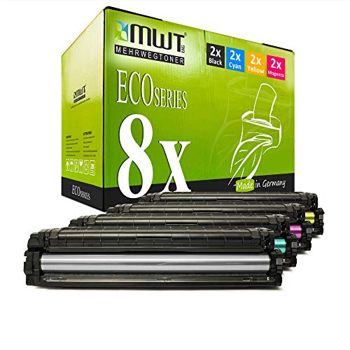 8X Kraft Office Supplies Toner kompatibel für Samsung ProXpress C 2620 2670 2680 FW FX DW Premium Line ersetzt CLT-K505L 8X Kraft Office Supplies Toner kompatibel für Samsung ProXpress C 2620 2670 2680 FW FX DW Premium Line ersetzt CLT-K505L von Mehrwegtoner