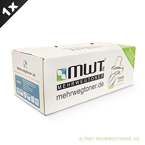 Mehrwegtoner 1x MWT Drucker Patrone für Ricoh SP3410sf SP3410dn SP3400sf SP3400n SP3410n ersetzt 406522 407648 SP3400HA Schwarz von Mehrwegtoner