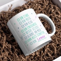 Affirmation Schulkind Personalisierte Geschenke Einschulung Tasse Mutmacher Schulanfang Kleines Geschenk 1.schultag Erstklässler von MeiFamilyDE