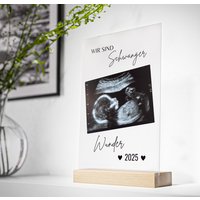 Schwangerschaft Verkünden Mit Ultraschallbild, Wir Sind Schwanger, Geschenk Werdende Großeltern, Schwangerschaftsverkündung Du Wirst Papa Schwangerschaft Verkünden Mit Ultraschallbild, Wir Sind Schwanger, Geschenk Werdende Großeltern, Schwangerschaftsverkündung Du Wirst Papa von MeiFamilyDE