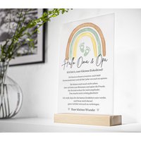 Schwangerschaft Verkünden Oma Und Opa Personalisierte Schwangerschaftsverkündung Geschenk Werdende Opa, Du Wirst Personalisiert Baby von MeiFamilyDE