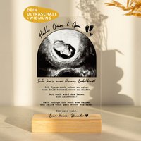 Schwangerschaft Verkünden Oma Und Opa Personalisierte Schwangerschaftsverkündung Geschenk Werdende Großeltern Ultraschallbild Baby Schwangerschaft Verkünden Oma Und Opa Personalisierte Schwangerschaftsverkündung Geschenk Werdende Großeltern Ultraschallbild Baby von MeiFamilyDE