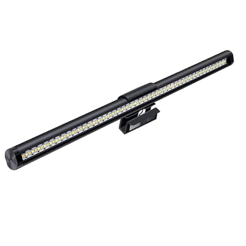 Meichoon Monitorlampe 44cm Touch 5 Farben dimmbar Magnetfuß für 1.5-2.5cm Bildschirme - LE45 von Meichoon