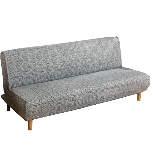 Meicynhoger Sofabezug ohne Armlehnen 3 Sitzer/2 Sitzer, Stretch Sofaüberwurf für Schlafsofa (L,C) von Meicynhoger