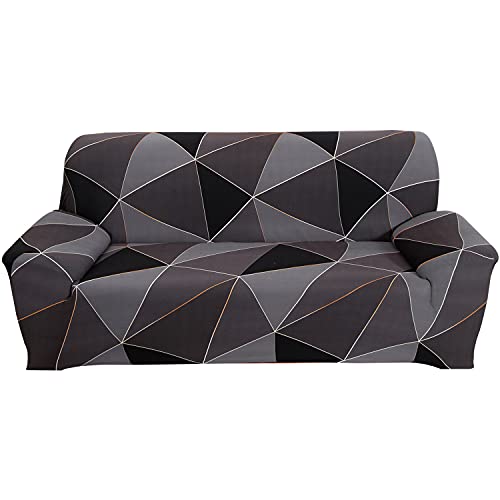 Meicynhoger Stretch Sofabezug 3 Sitzer, Sofaüberwurf Sofabezüge Elastische für Sofa mit Armlehne (J,3 Sitzer) von Meicynhoger
