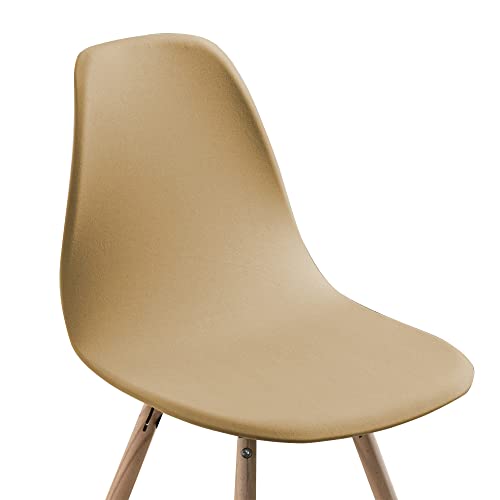 Esszimmerstühle skandinavisches Stuhlbezüge 6er Set Stuhlhusse Esszimmerstuhl Schonbezüge Scandinavian Küchenstuhl Stuhlhussen skandinavisches Esszimmer Leichter Kaffee von Meigeh