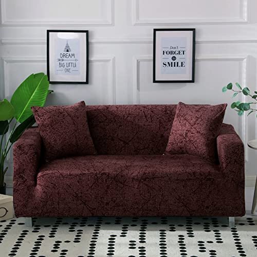 Sofaüberwurf Sofabezug Stretch Sesselbezüge Sofaschoner Sofabezug Abwaschbare rutschfeste Sofahusse Spandex Ma Hong 3-Sitzer Sofaüberwurf Sofabezug Stretch Sesselbezüge Sofaschoner Sofabezug Abwaschbare rutschfeste Sofahusse Spandex Ma Hong 3-Sitzer von Meigeh